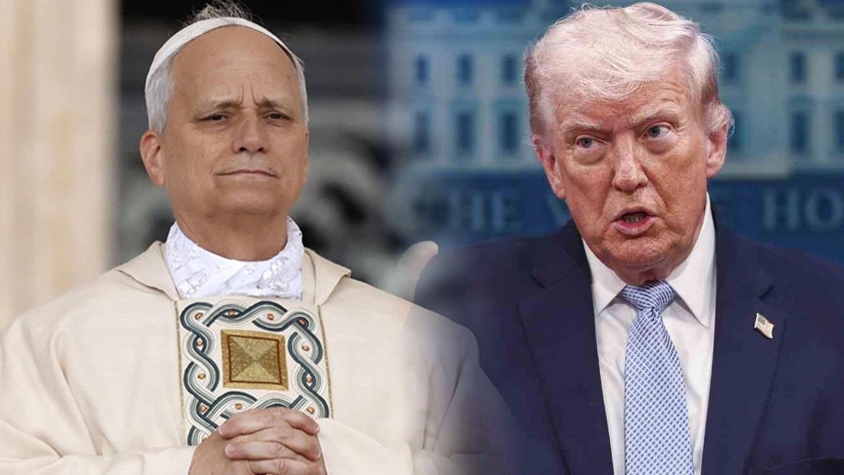 Trump'tan Papa'ya 'İran' tehdidi: Durduğun yeri iyi seç