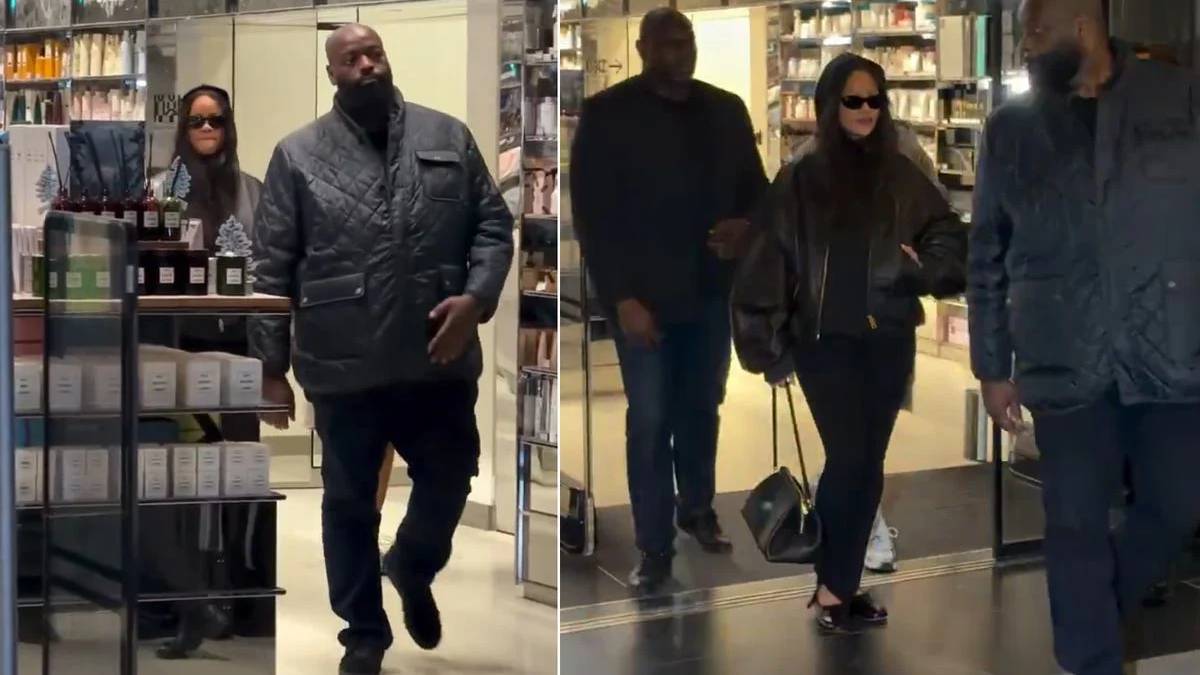 Rihanna ve koruma arasındaki garip an! Ünlü sanatçıyı geride bıraktı, kameralardan kaçmadı