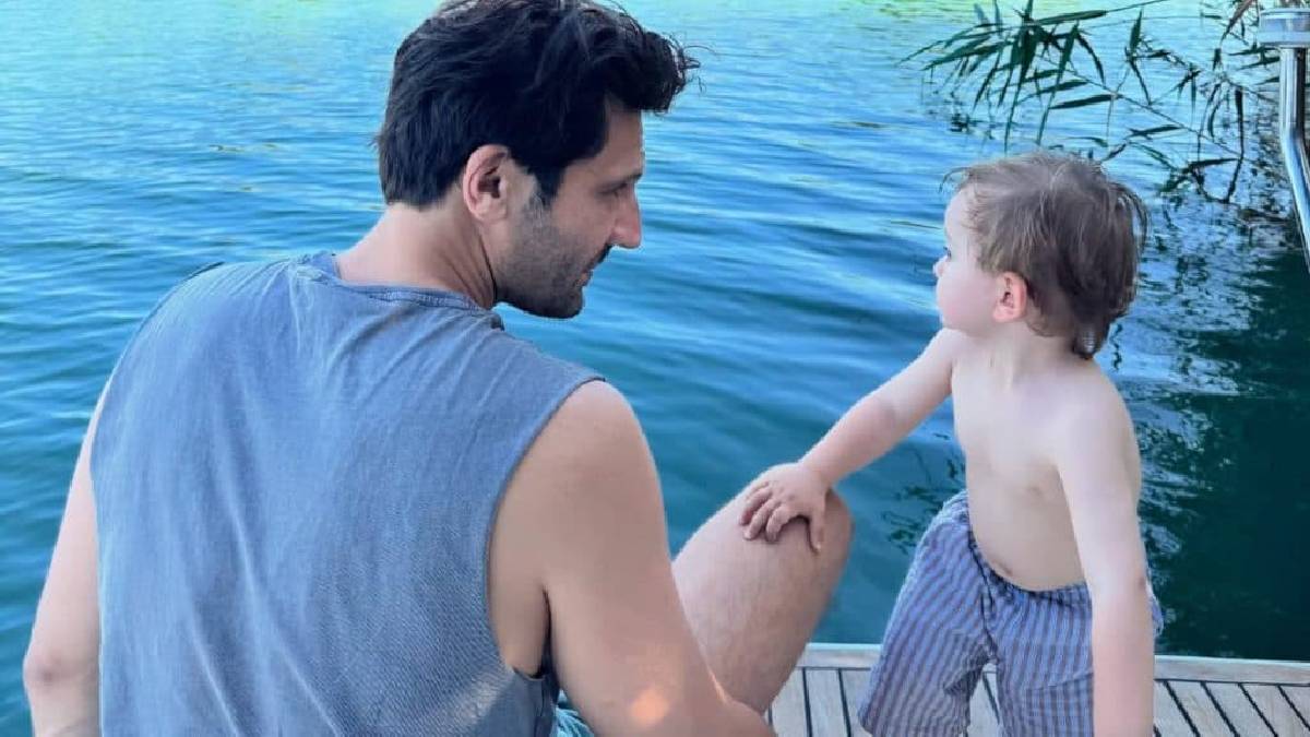Kaan Urgancıoğlu ve oğlunun keyif dolu anları! Doğanın tadını çıkardılar
