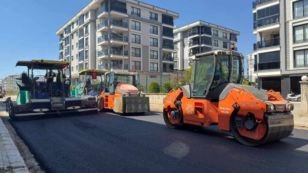 Aydın Büyükşehir'den Efeler’de yol yenileme çalışması