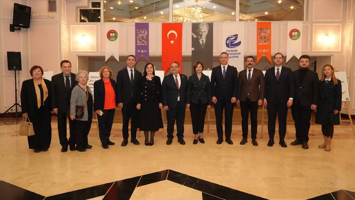2026 Eskişehir Yılı'nda “26 Cümlede Adalet” sergisi açıldı