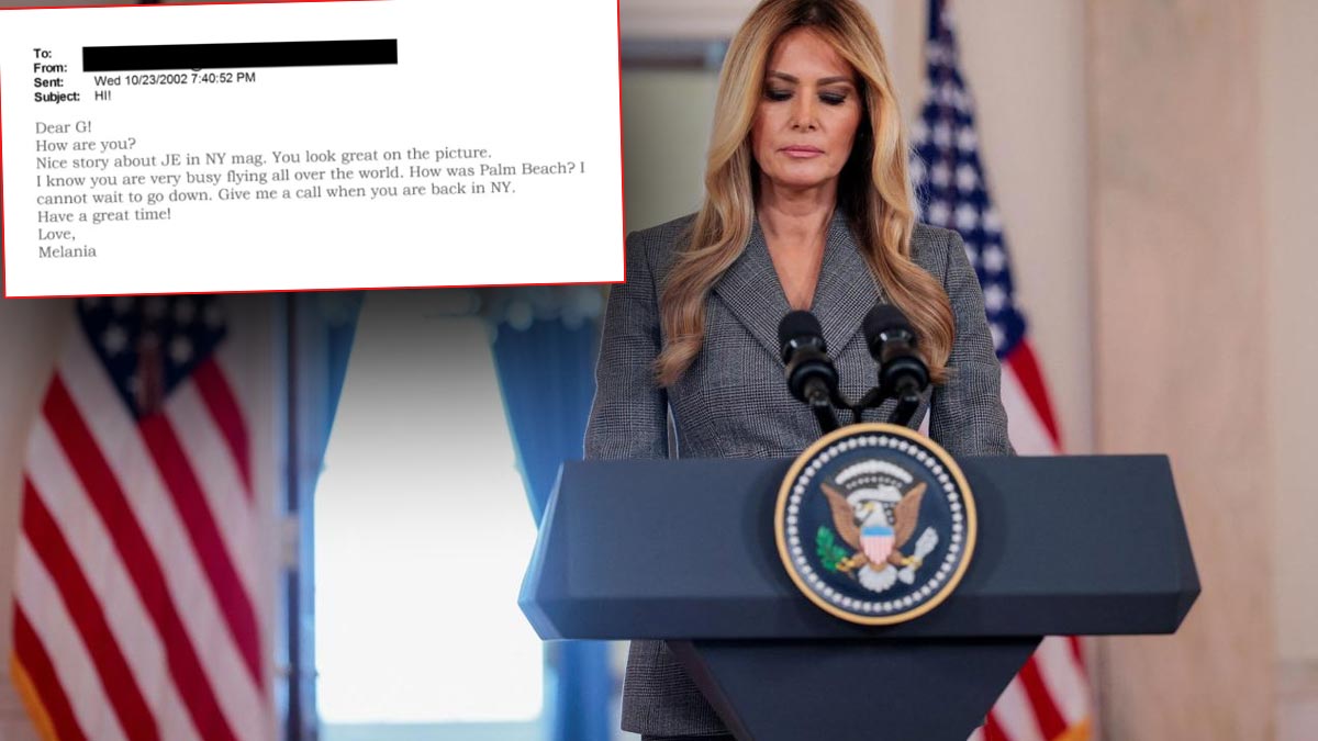 Melania Trump'ın sürpriz basın toplantısının perde arkası: "Epstein'ı tanımıyorum" demişti, mailleri ifşa oldu