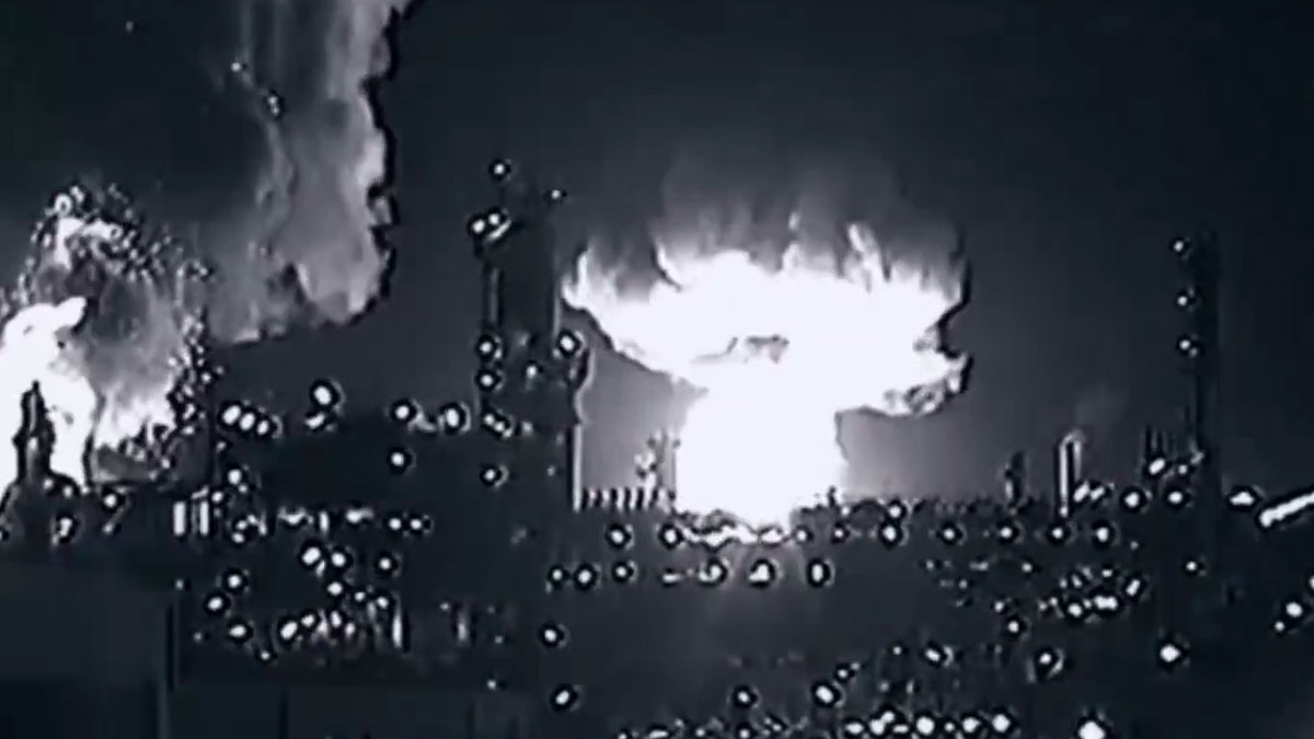 Katar ilk kez yayınladı: Dünyanın en büyük doğalgaz ve gübre tesisi böyle vuruldu