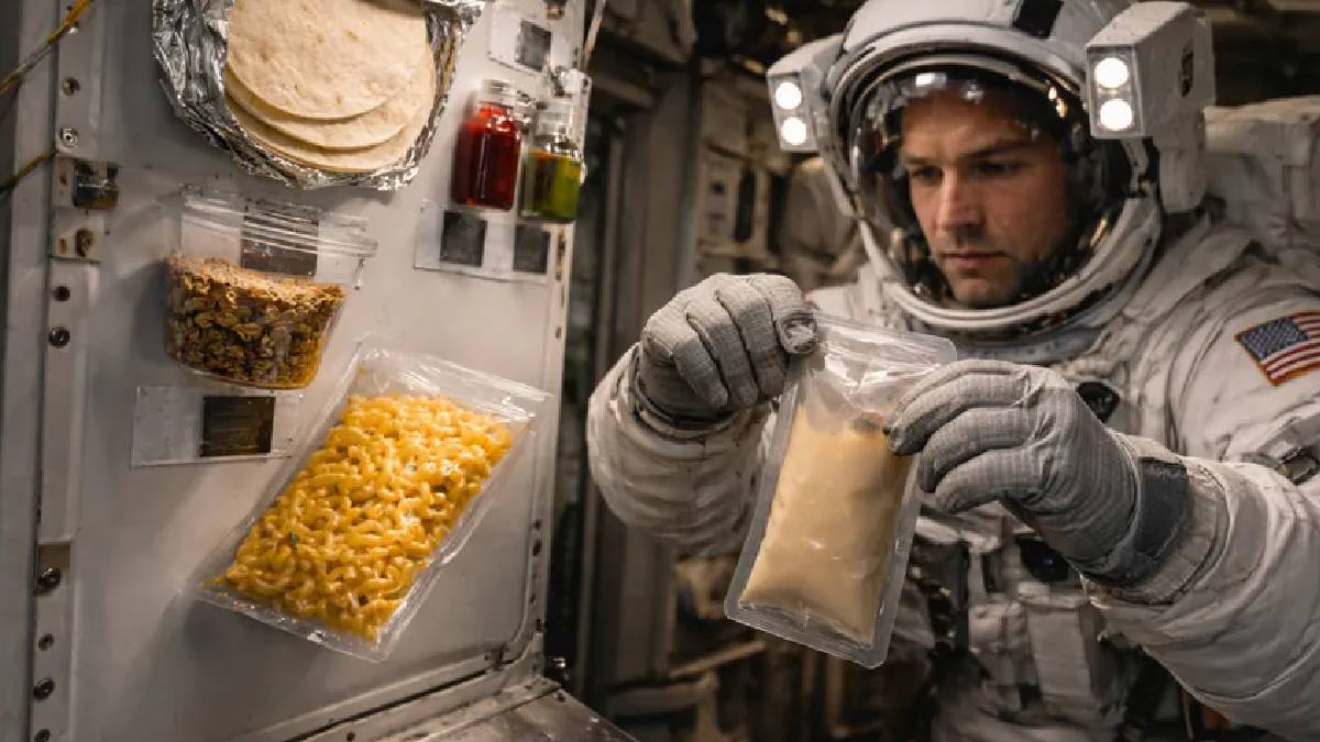 Uzay menüsü açıklandı: Astronotlar yolculukta ne yiyecek?