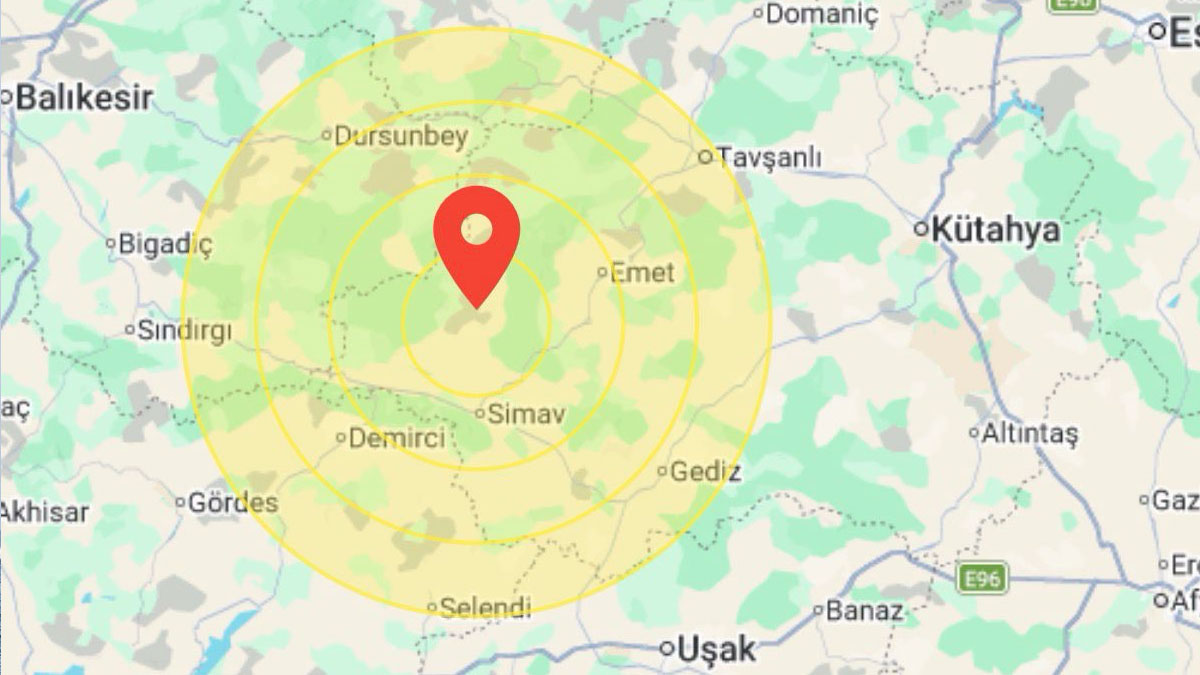 Kütahya'da korkutan deprem