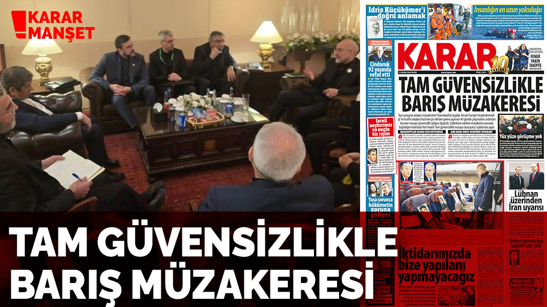 Tam güvensizlikle barış müzakeresi