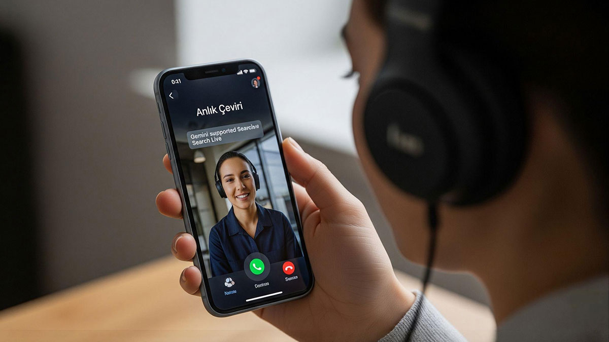 iPhone kullanıcılarına Google müjdesi: Kulaklıkla anlık çeviri özelliği geldi