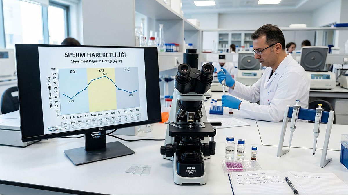 Sperm hareketliliği yaz mevsiminde zirve yapıyor
