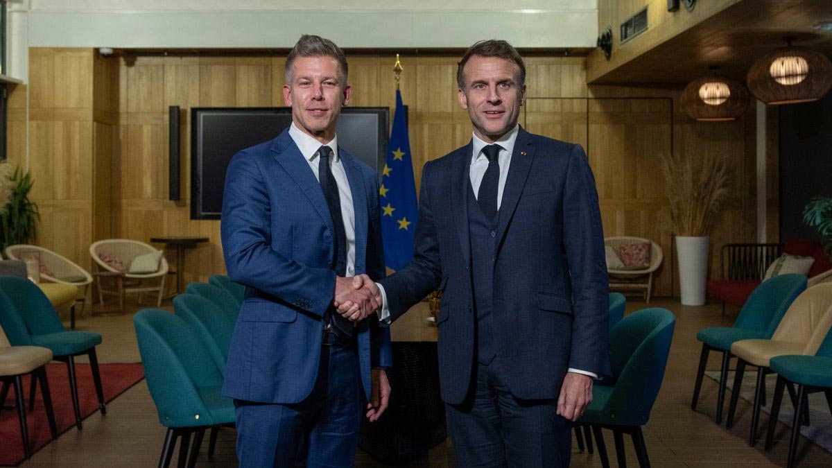 Magyar'a ilk tebrik Macron'dan: Avrupa değerlerinin ve demokrasinin zaferi