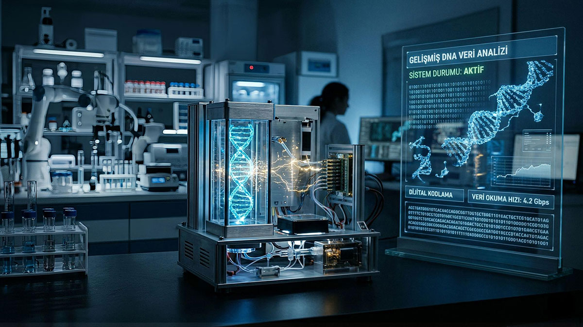 Bilim insanları DNA'yı sabit diske dönüştürdü