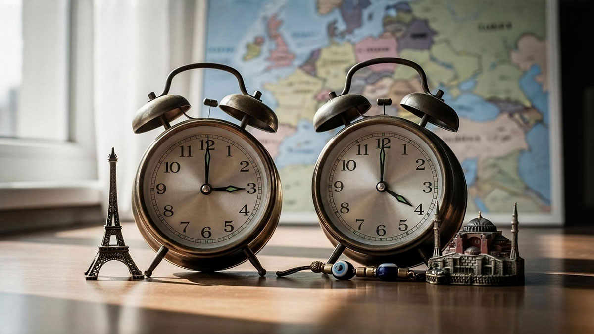 Türkiye ile Avrupa ülkeleri arasındaki saat farkı değişti