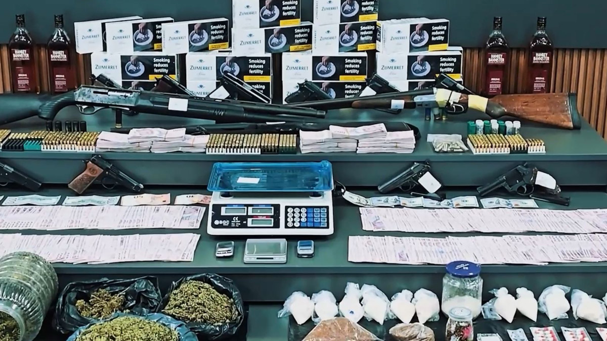67 ilde uyuşturucu operasyonu: 580 kilo madde ve 1,1 milyon hap ele geçirildi