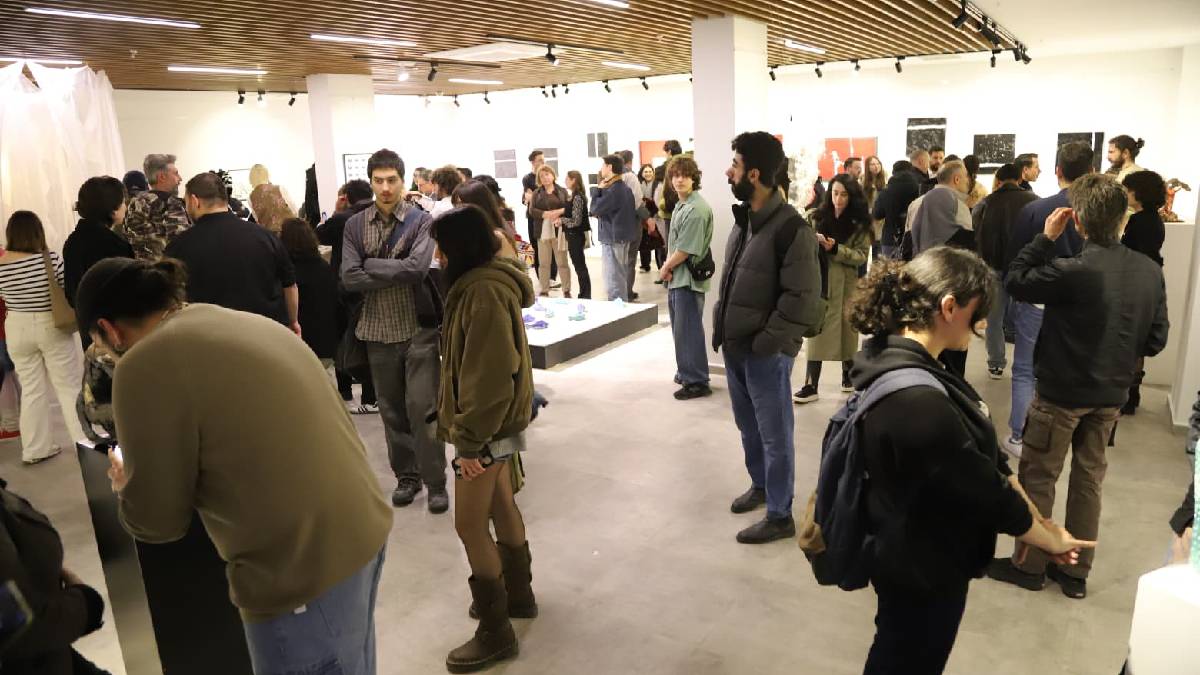 “Spatium” sergisi Sanat Sokağı’nda açıldı