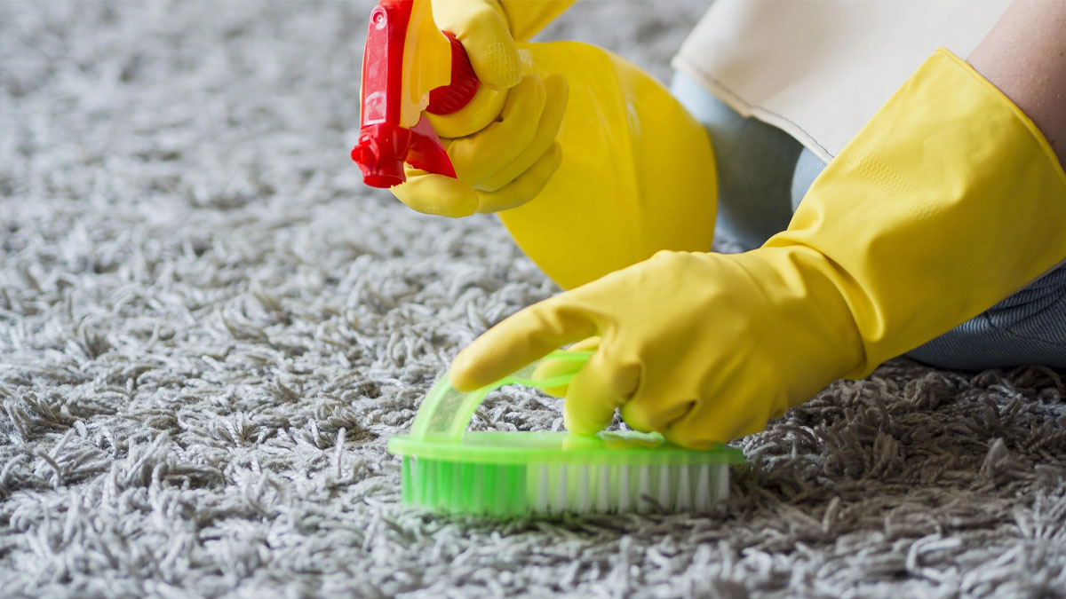 Banyonuzdaki o ürünü sakın hafife almayın! Halıdaki inatçı lekelere kesin çözüm