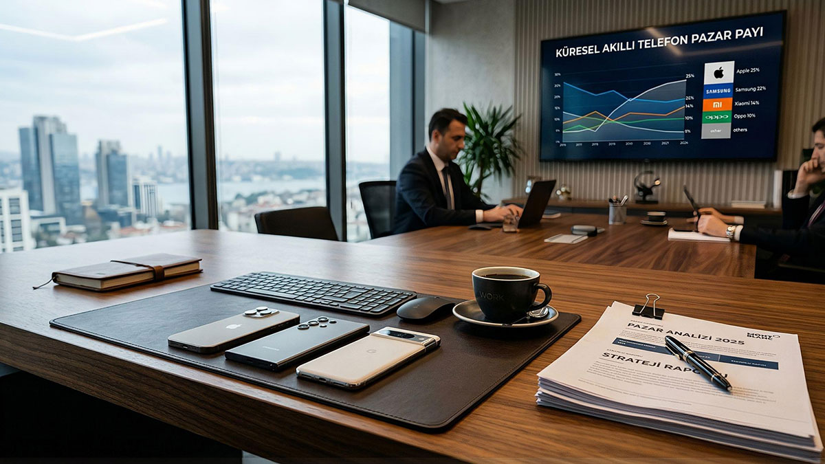 Samsung, orta seviye mobil cihaz pazarını sildi süpürdü