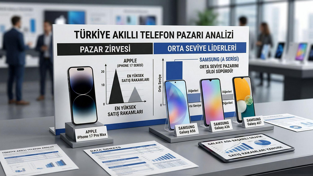 Samsung, orta seviye akıllı telefon pazarını sildi süpürdü