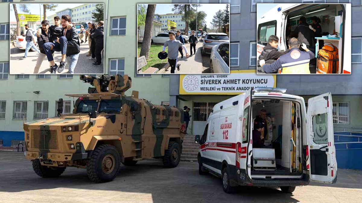 Şanlıurfa'da lisede silahlı saldırı: Ölü ve yaralılar var