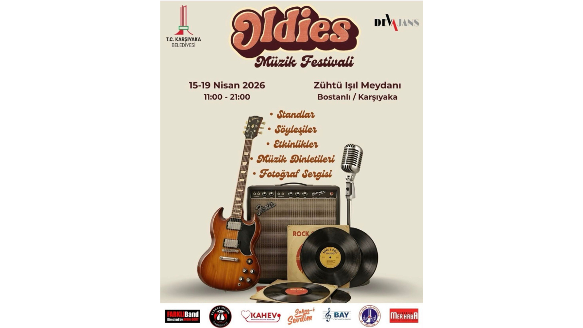 Karşıyaka’da nostalji rüzgarları esecek: Oldies Müzik Festivali başlıyor!