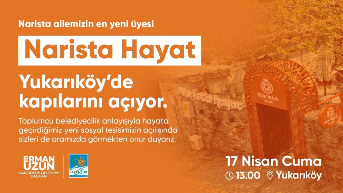 Narista Hayat, 17 Nisan’da açılıyor