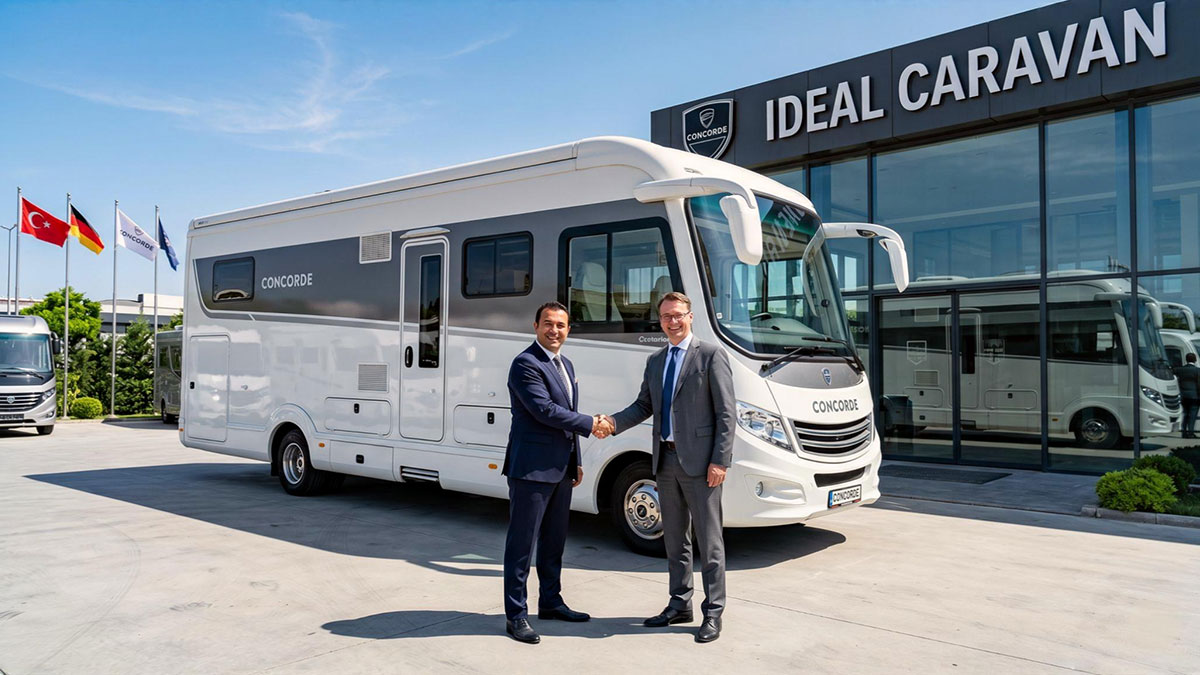 Lüks karavan lideri Concorde, Türkiye pazarına girdi