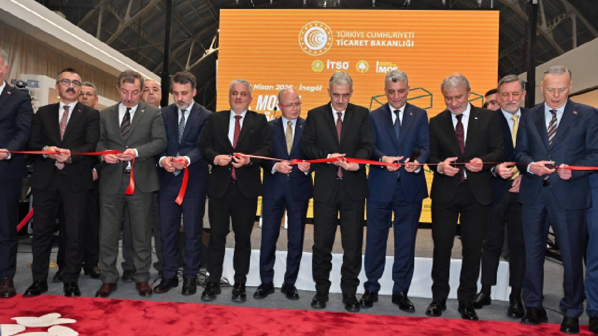 İnegöl Mobilya Fuarı (54. Modef), Ticaret Bakanı Prof. Dr. Ömer Bolat’ın katılımıyla başladı