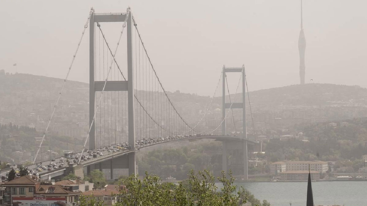 Uzmanlar uyardı: İstanbul’da çöl tozu alarmı