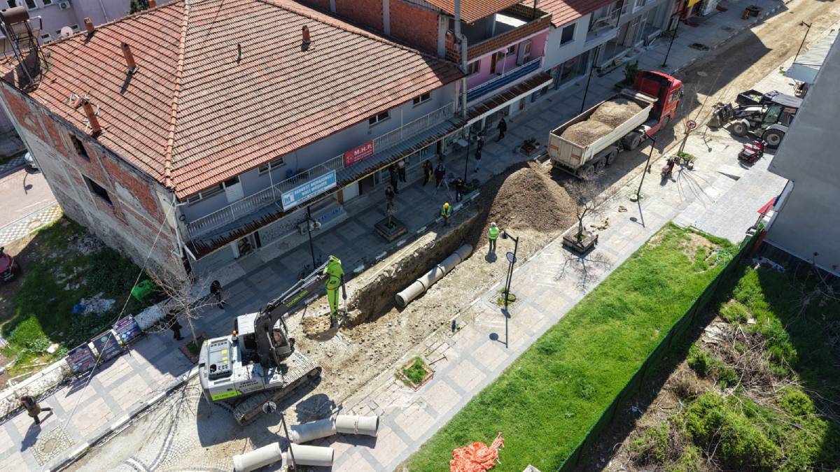 Selendi’ye modern kanalizasyon ve yağmursuyu hattı