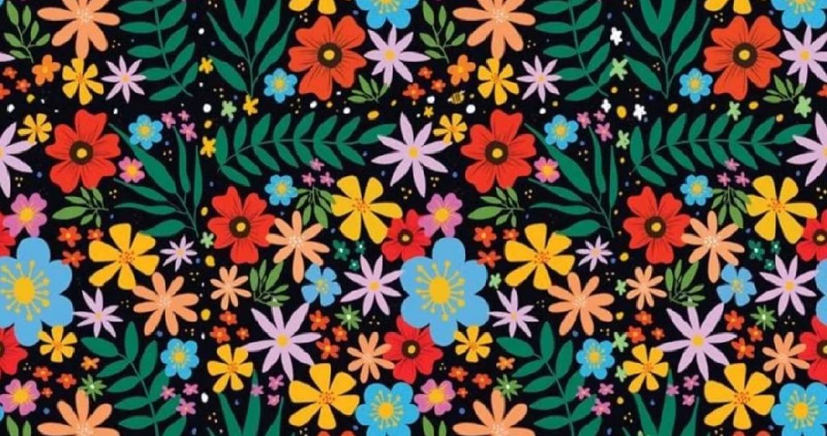 Beyin yakan optik illüzyon: Çiçek bahçesindeki gizli arıyı 5 saniyede görebilecek misiniz?