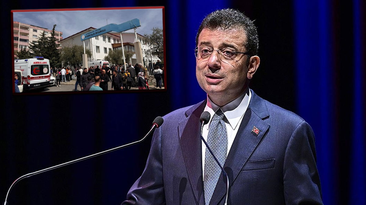 İmamoğlu'ndan okul saldırıları tepkisi: Bunları yaşamayı hak etmiyoruz