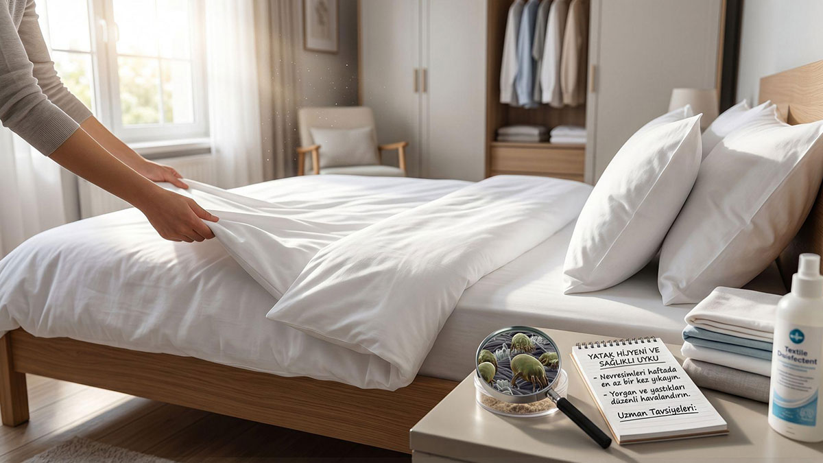 Çarşaflarınızı haftada bir yıkamazsanız vücudunuzda bu canlılar üremeye başlıyor