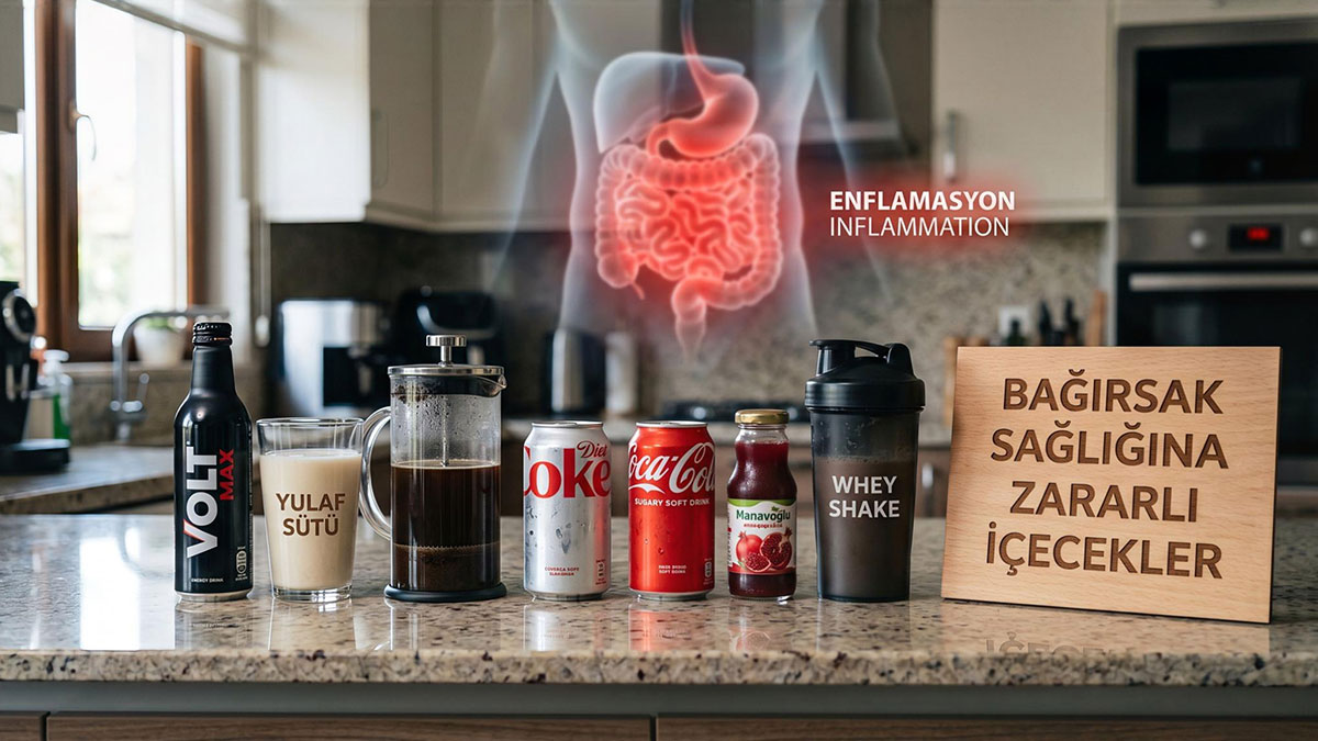 Bağırsak florasını çürütüyor: Bu içeceklerden uzak durun