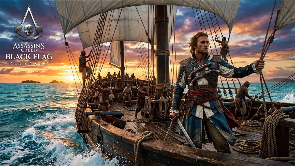 Assassin's Creed Black Flag, ultra HD çözünürlükle 13 yıl sonra piyasaya çıkıyor