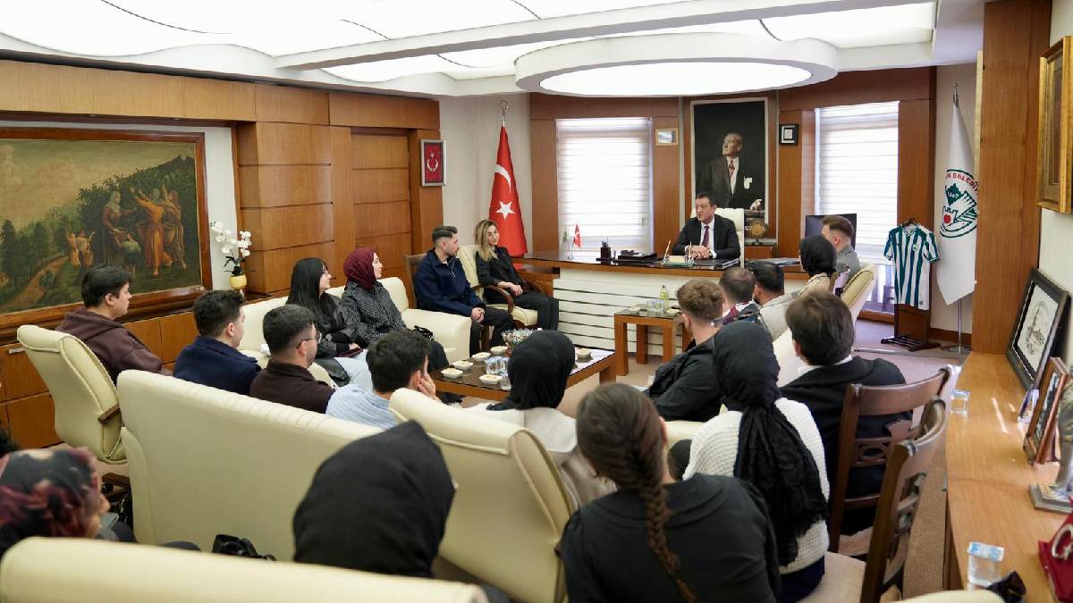 Giresun Üniversitesi topluluk başkanlarından ziyaret