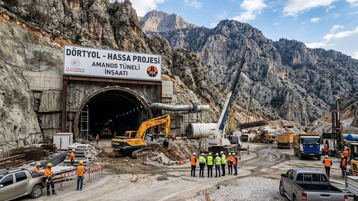 Ulaşımı 157 kilometre kısaltacak: 1,55 milyar euroluk dev projede kazma vuruldu