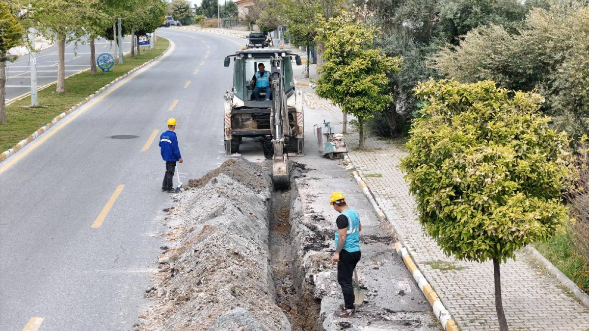 Başkan Çerçioğlu’ndan Kuşadası’nda altyapı yatırımı