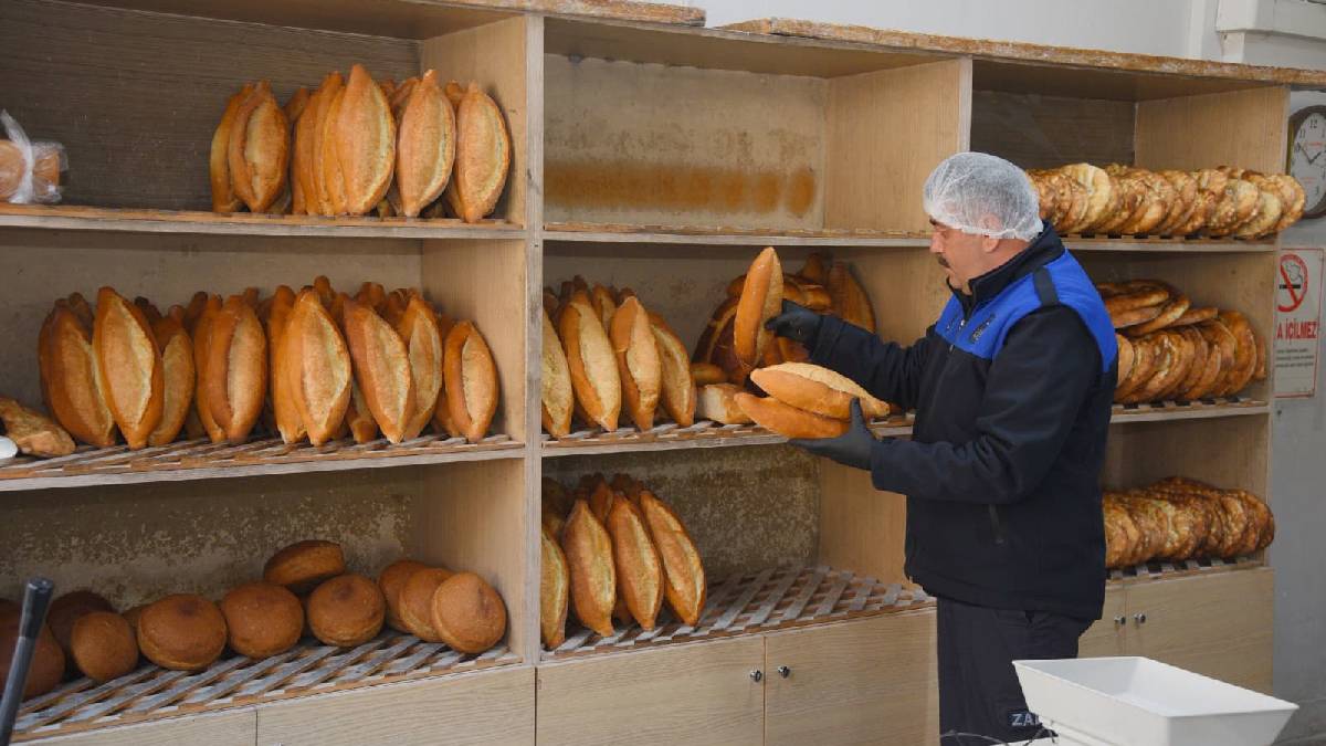Zabıta ekiplerinden fırınlara sıkı denetim