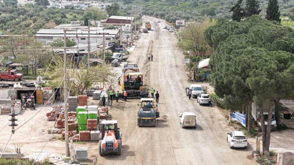 Başkan Çerçioğlu’nun çalışmaları Didim’in ulaşım altyapısının gücüne güç katıyor