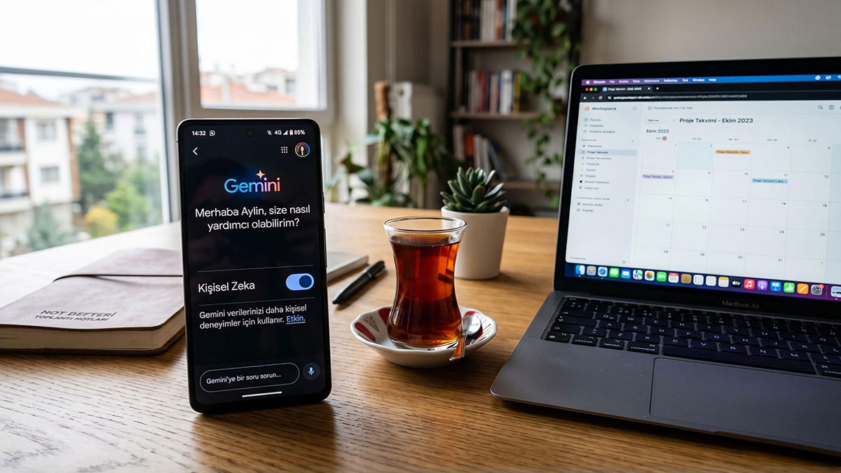 Bu kez yapay zeka değil kişisel zeka: Sırrınızı artık sadece siz değil Gemini da biliyor
