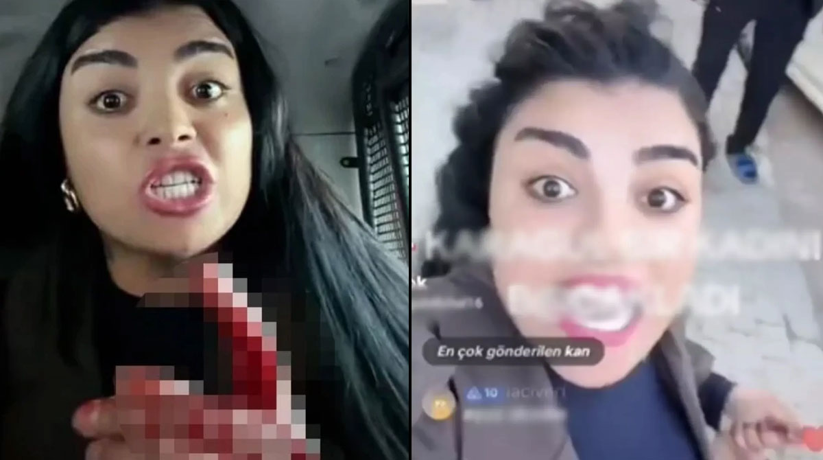 TikTok'ta “Karagül” lakaplı fenomen dehşet saçtı: Saldırıyı canlı paylaştı