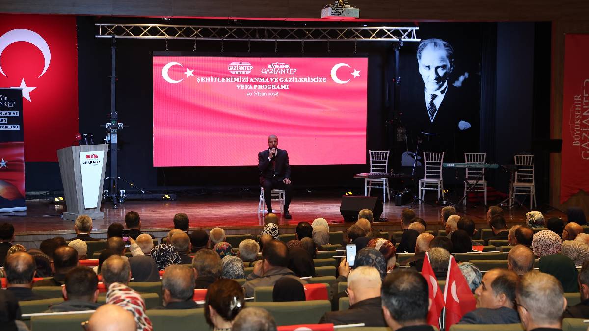 Başkan Şahin, şehit aileleri ve gazilerle buluştu