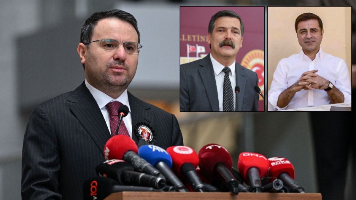 Bakan Gürlek'ten Erkan Baş'ın Demirtaş talebine ret