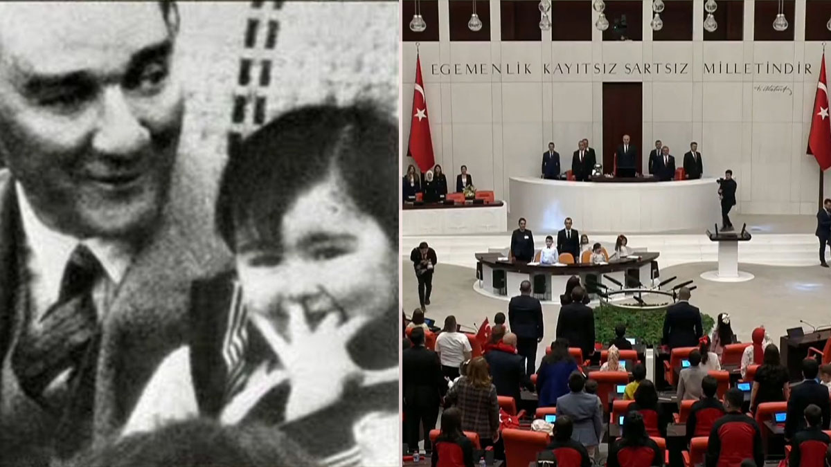 Meclis Çocuk Özel Oturumu'ndan renkli kareler: En büyük görevimiz birlik olmak