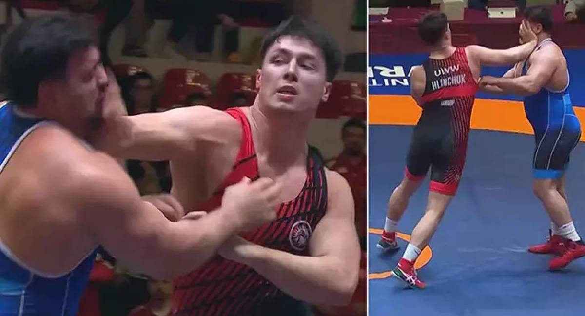 Minderde skandal: Rıza Kayaalp'e Tokat atan rakip diskalifiye oldu