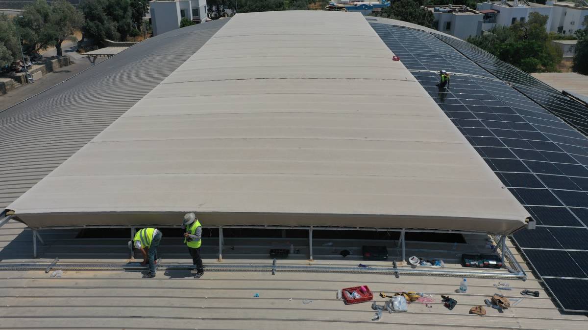 Bitez Pazar Yeri GES projesinde enerji verimliliği artıyor