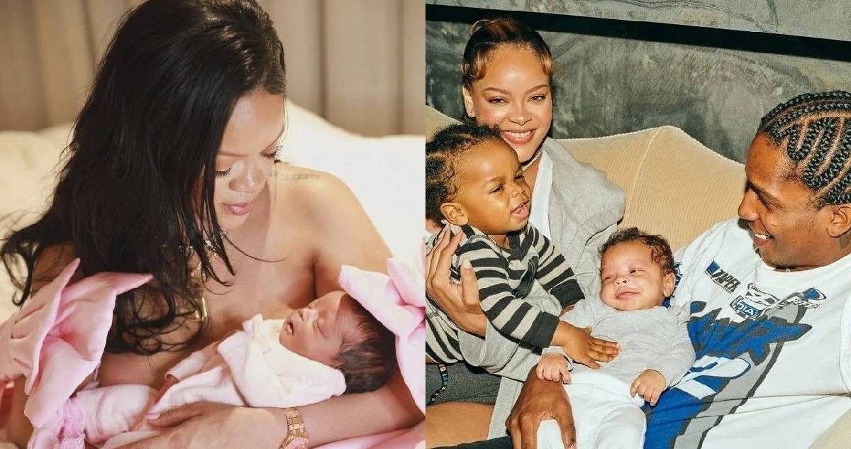 Rihanna ilk kez kızının yüzünü paylaştı! Benzerlikleri gözlerden kaçmadı