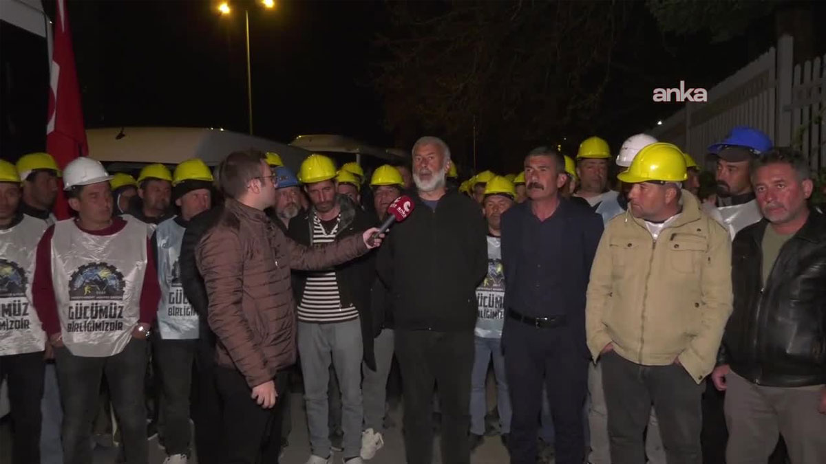 Gözaltına alınan 110 madenci serbest bırakıldı