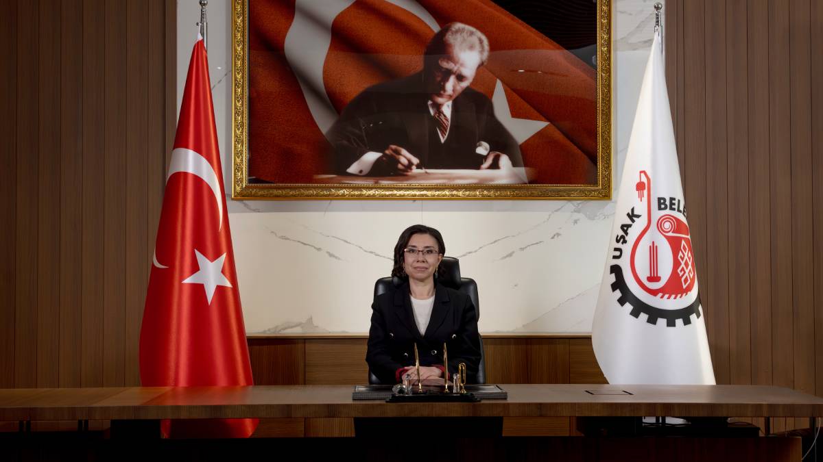 Uşak Belediye Başkan Vekili Terekeci Özkan'dan 23 Nisan kutlaması