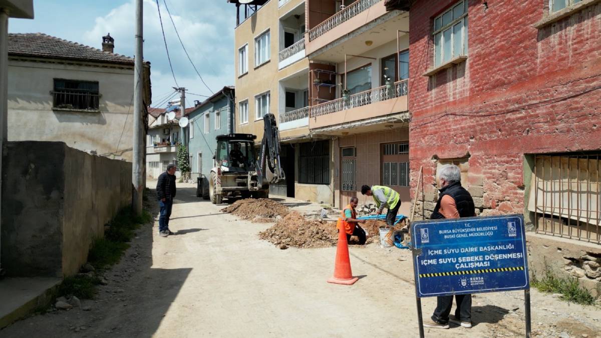 Büyükşehir'den Orhangazi'ye dev altyapı hizmeti