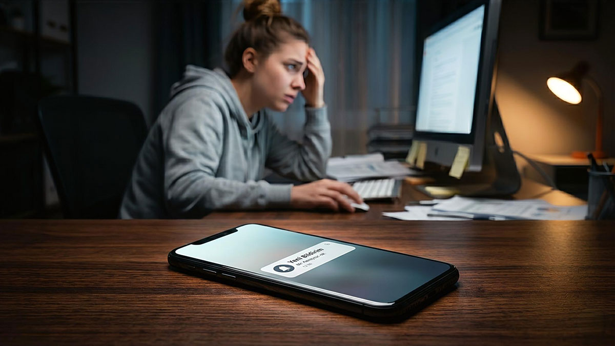 Her telefon bildirimi, beyni 7 saniye kesintiye uğratıyor