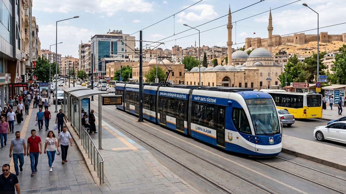 14 kilometrelik 15 istasyonlu tramvay hattı şehre nefes aldıracak